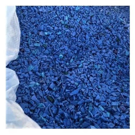 HDPE blue drum regrind